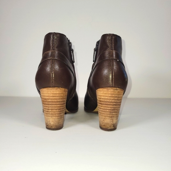 Cole Haan Grandios Women's Brown Leather Boots 6.5 - Picture 4 of 7